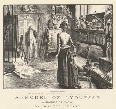 Armorel of Lyonesse, A Romance of To-Day, by Walter Besant by Frederick Barnard